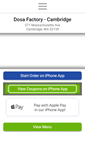 Mobile Screenshot of dosafactorycambridge.com